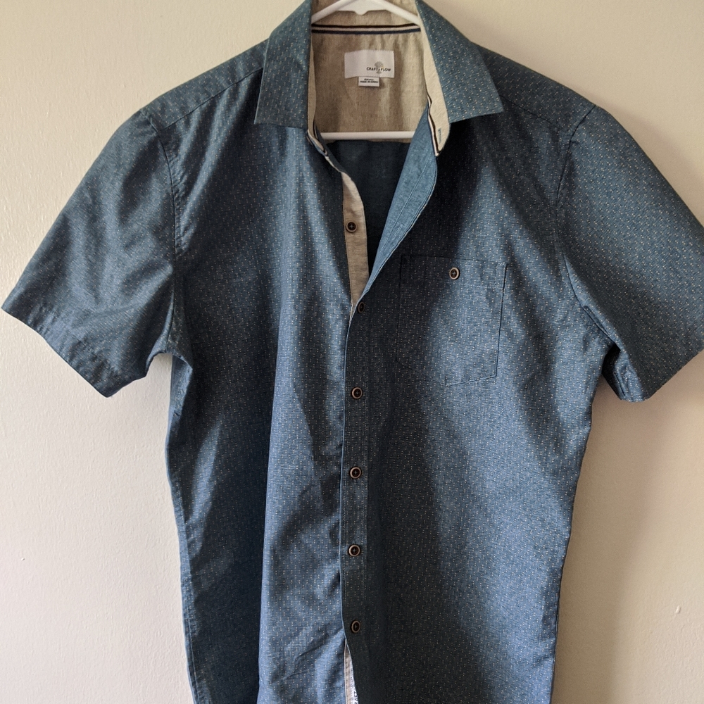 Men's Blue Button Down